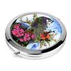 Pearl Peacock Compact Mirror (Peacock in a Garden) view 1