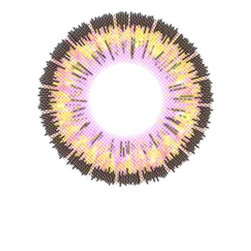 Matlens EOS Brown Prescription Colored Contact Lenses, Big Eyes Cat-Eye Circle Lenses