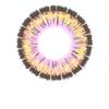 Matlens EOS Brown Prescription Colored Contact Lenses, Big Eyes Cat-Eye Circle Lenses view 1