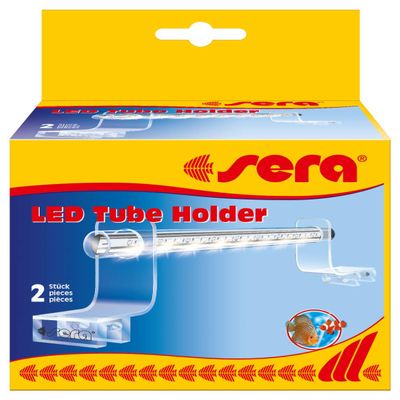 sera LED Tube Holder Clear (2 pcs)