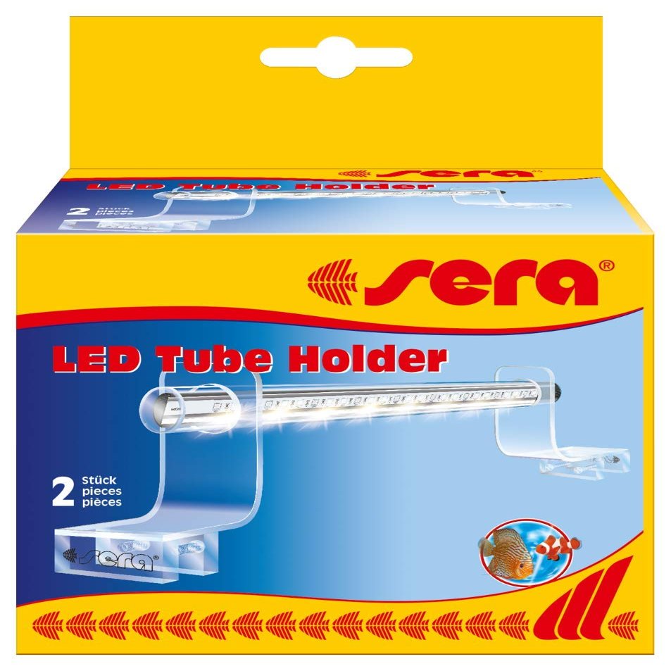 sera LED Tube Holder Clear (2 pcs)