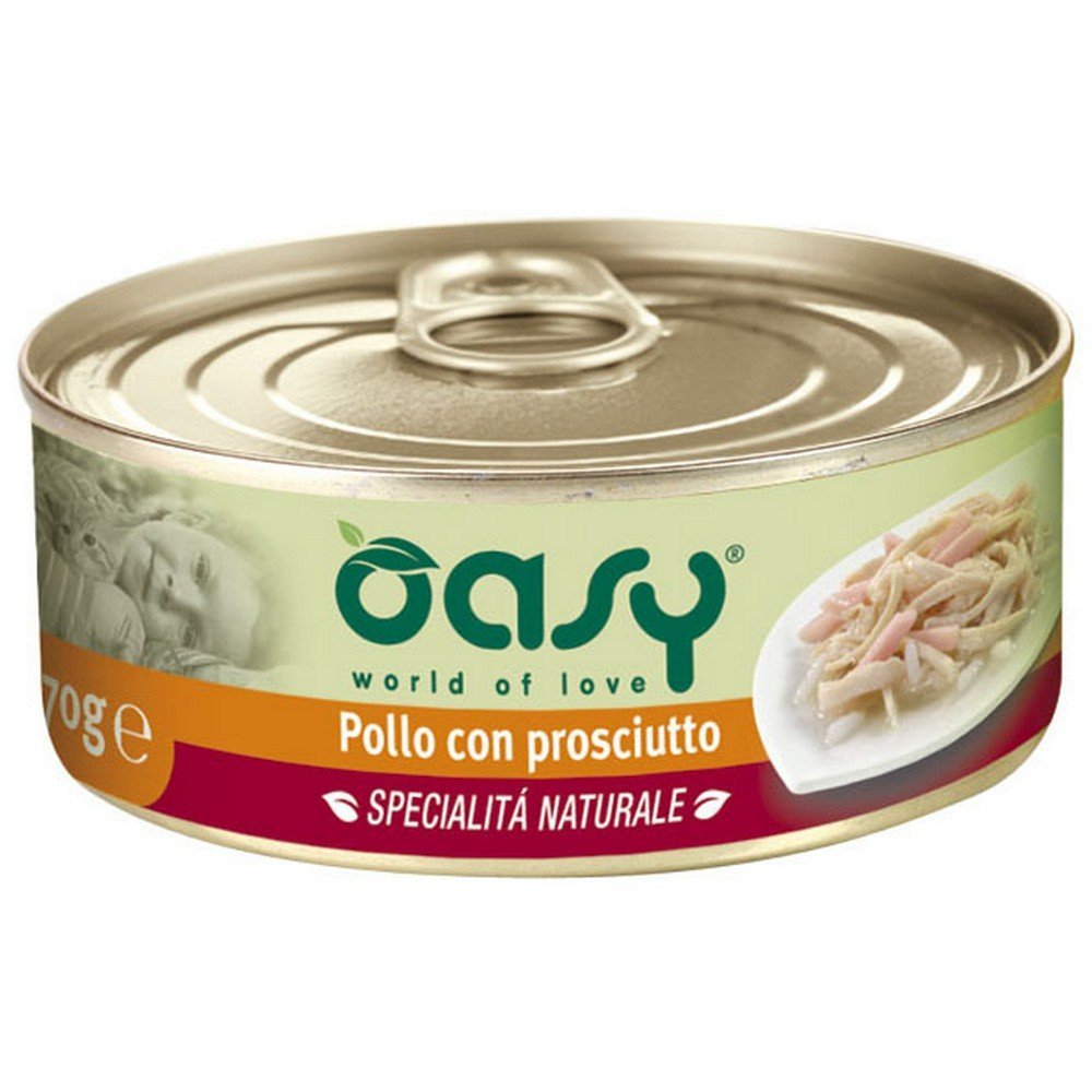 Oasy Cat with Chicken and Ham, 150 g, 1 pc