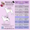 Glenndarcy Female Dog Diapers - Waterproof Fabric, Pink Black Dots, XL Pants Only view 2