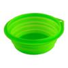 Kerbl Pet Silicone Travel Bowl (Foldable) 1000ml, Green view 1