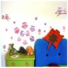 Samunshi 19-Piece Pink Owl Wall Sticker Set for Kids’ Rooms, 2 x 16 x 26 cm view 3