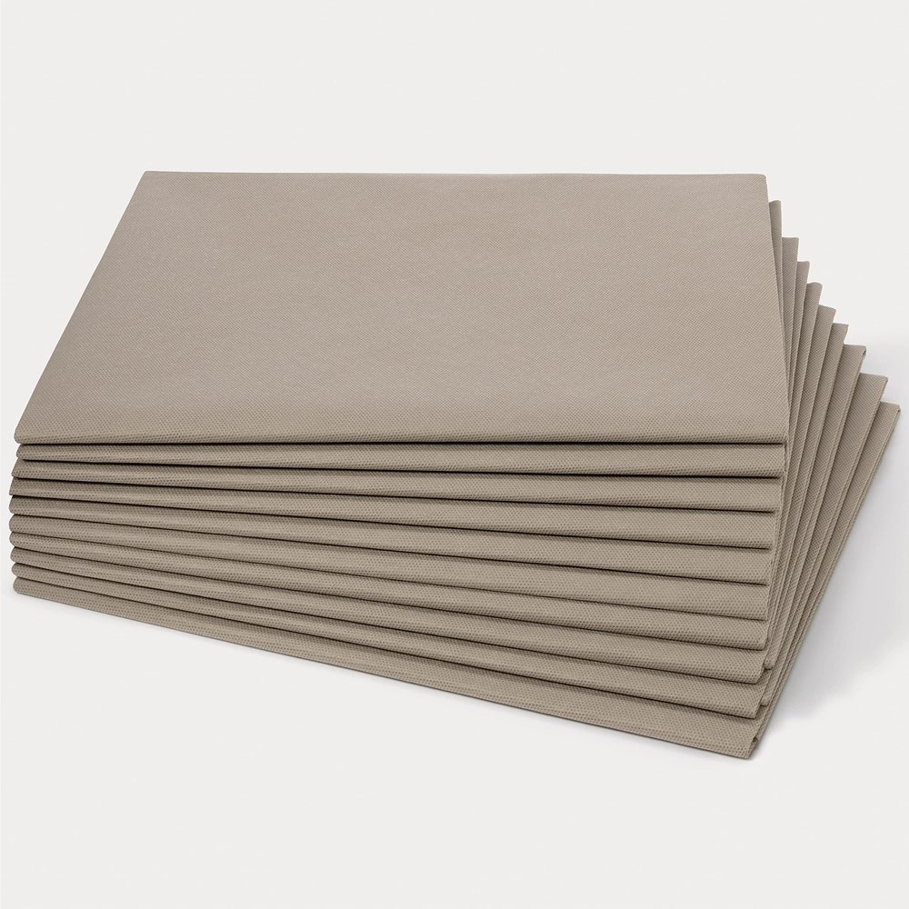 Dr. Gstel Washable Nonwoven Sheets Plus, Beige, 160 x 240 cm, 5-Pack
