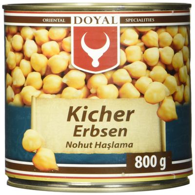 Doyal Chickpeas in Brine, 800 g Jar