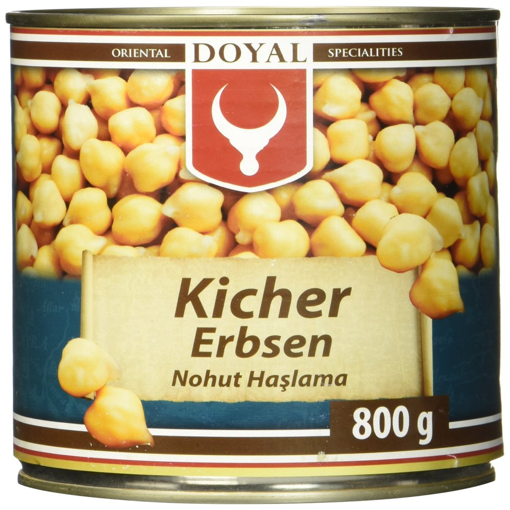 Doyal Chickpeas in Brine, 800 g Jar