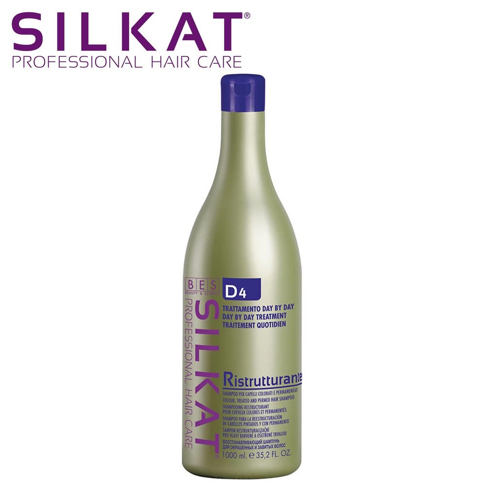 BES SILKAT PHC Day by Day Shampoo D4 RISTRUTT, 1000 ml