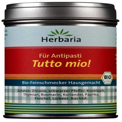 Herbaria Organic Tutto Mio Homemade (6 x 65 g)