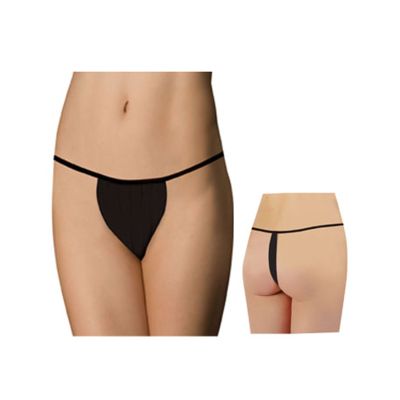 Deo Disposable G-Strings, Black (50)