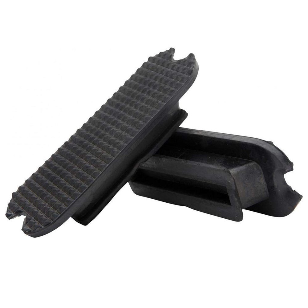 Horka Straight Fillis Stirrup Treads, Black, 10 cm