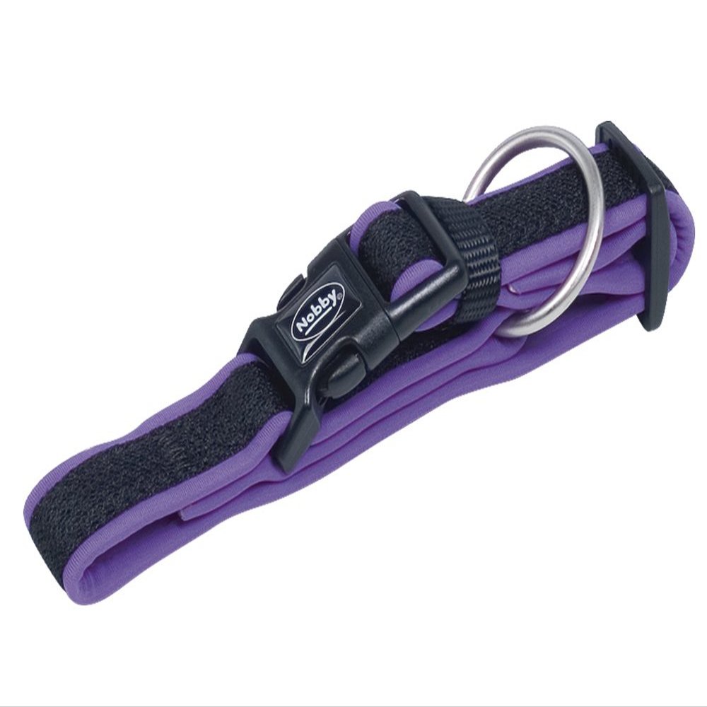 Nobby Mesh Preno Collar, Purple L: 25-35 cm, W: 15/20 mm