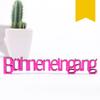 KLEINLAUT 3D “Bühneneingang” Sign, Yellow, 25 x 4.1 cm view 1