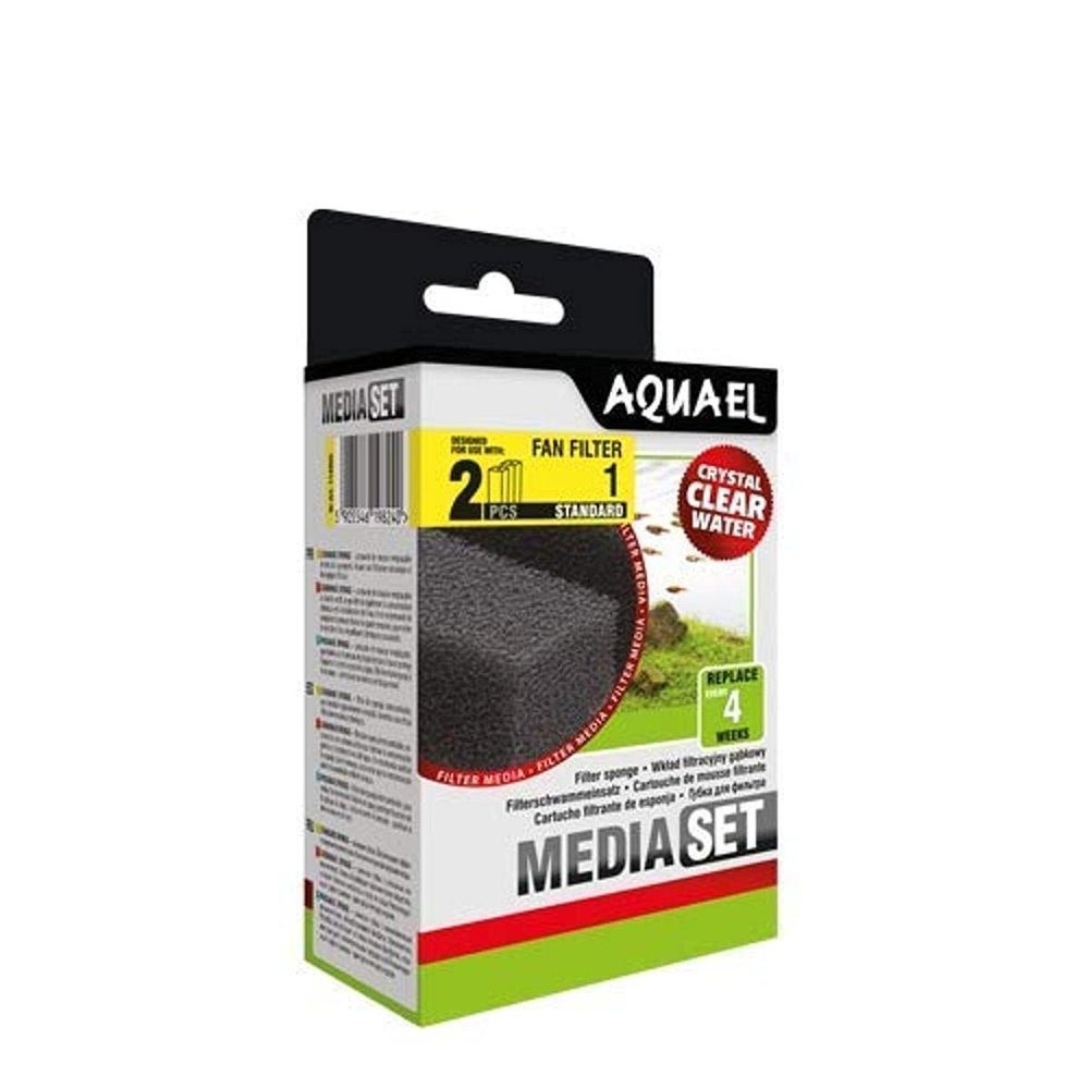 AQUAEL Sponge Filter 1 Plus, 2 pcs, 113905