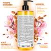 bleu & marine Bretania - 100% Natural Cold-Pressed Almond Oil for Pregnancy, Baby Skin, Makeup Removal & Hair Care, Gold, 5 L (1-Pack) view 2