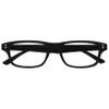 OPULIZE UV Reader Matte Black Reading Glasses, Unisex, +3.00 UVR033BLK view 1