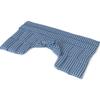 Cherry Pit Shoulder & Neck Heating Pad with Collar, Blue and White view 4