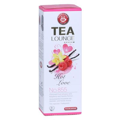 Teekanne Tealounge Capsules - Hot Love No. 855 Fruit Tea (8 Capsules)
