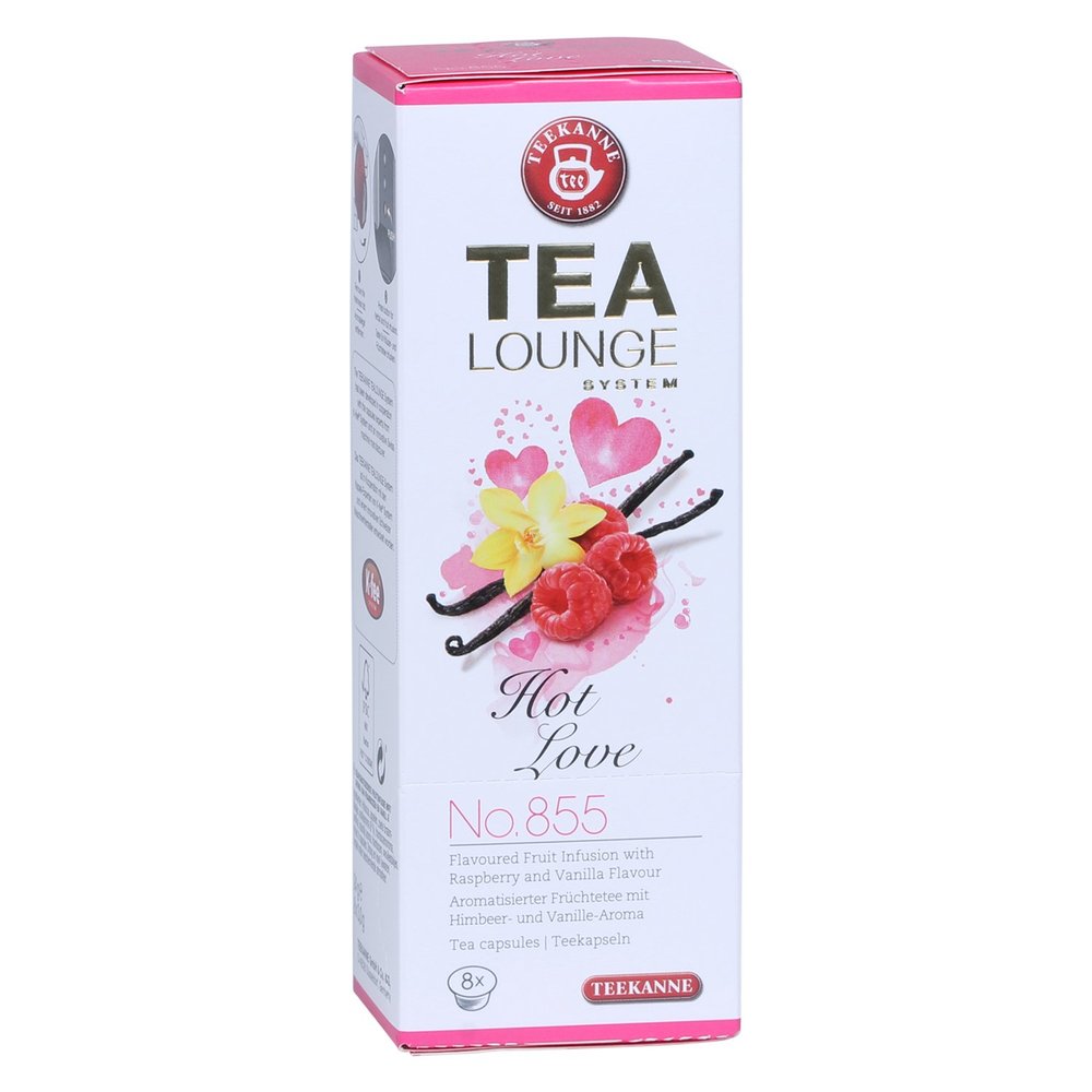 Teekanne Tealounge Capsules - Hot Love No. 855 Fruit Tea (8 Capsules)