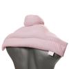 Cherry Pit Shoulder & Neck Pillow with Collar, Organic Cotton, Pink/White view 1