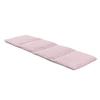 4-Chamber Grape Seed Pillow 20 x 60 cm, Organic Pink-White Fabric view 4
