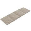 4-Chamber Wheat Grain Pillow, 20 x 60 cm, Brown/White – Heating Pillow view 3