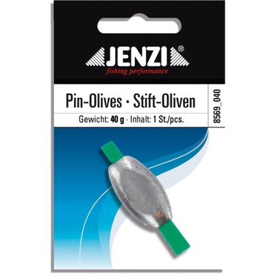 Jenzi Pencil Olive Sinker, 1 pc., 40.0 g