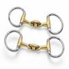 Mini Shetty Double-Jointed D-Ring Argentan Bit, 8.5 cm view 2