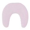 Organic Flaxseed Neck Pillow, Pink-White, 30 x 33 cm view 1