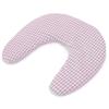 Organic Flaxseed Neck Pillow, Pink-White, 30 x 33 cm view 2
