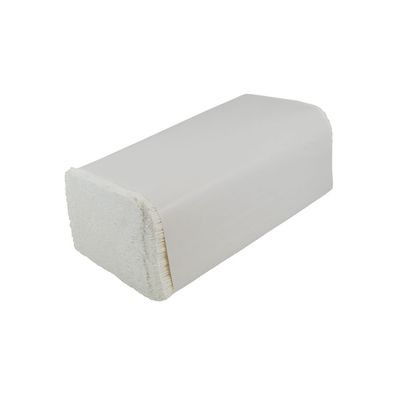 SEMYTop Paper Towels 25 x 23 cm, 2-Ply, White, ZZ Fold, 4,000 Sheets