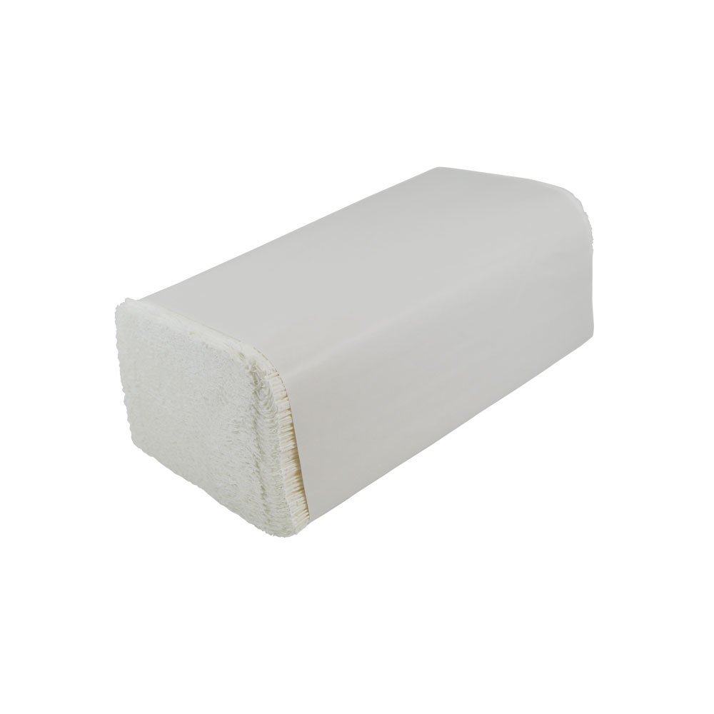 SEMYTop Paper Towels 25 x 23 cm, 2-Ply, White, ZZ Fold, 4,000 Sheets