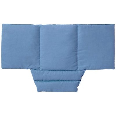 Comfort Neck Pillow, Light Blue, 5-Chamber Flaxseed Heating/Cooling Pad