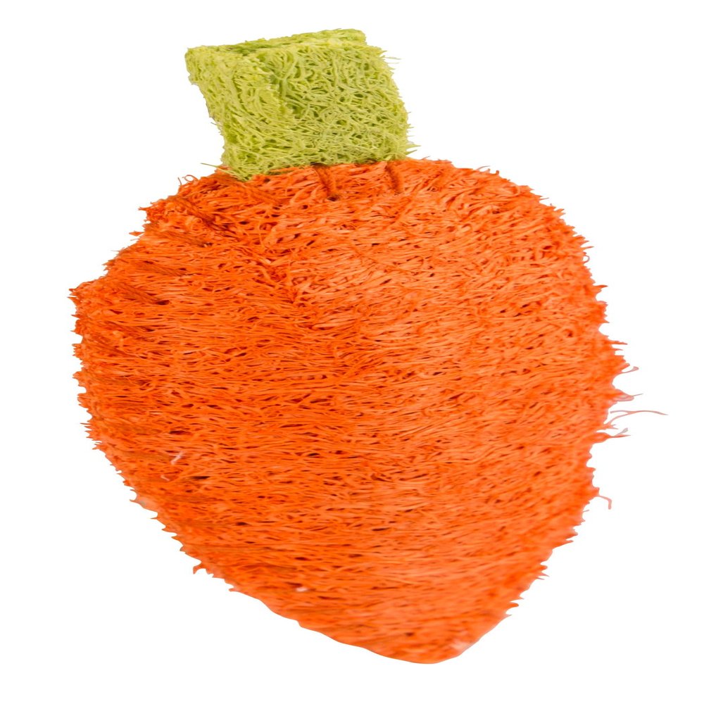 Kerbl Pet Luffa Carrot for Small Animals, 10cm