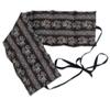 7-Chamber Wheat Heat Wrap with Ties, 65 x 15 cm, Brown Floral view 1