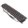 7-Chamber Wheat Heat Wrap with Ties, 65 x 15 cm, Brown Floral view 2