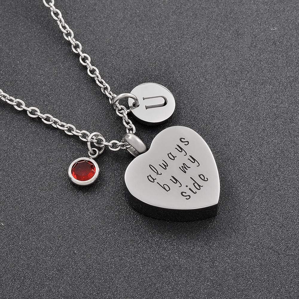 TNBKDSE Always in My Heart Ash Keepsake Pendant
