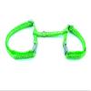 SMALLLEE_LUCKY_STORE Adjustable Dog Harness with Leash, Giraffe, Small, Green view 3