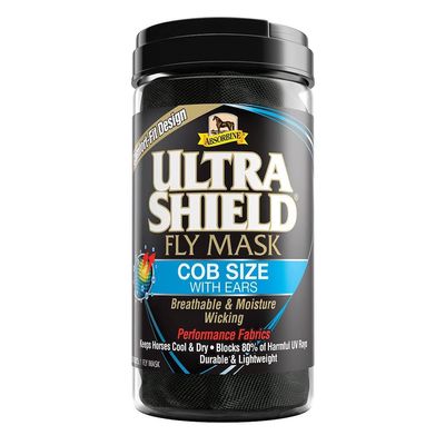 Absorbine Ultra Shield Fly Mask with Ears, M