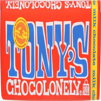 Tony's Chocolonely Original Milk Chocolate Bar - 6 oz.