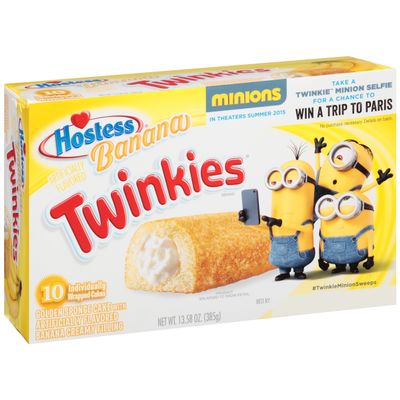 Twinkies Banana Creme (Banana Cream), 10-Pack (385 g)