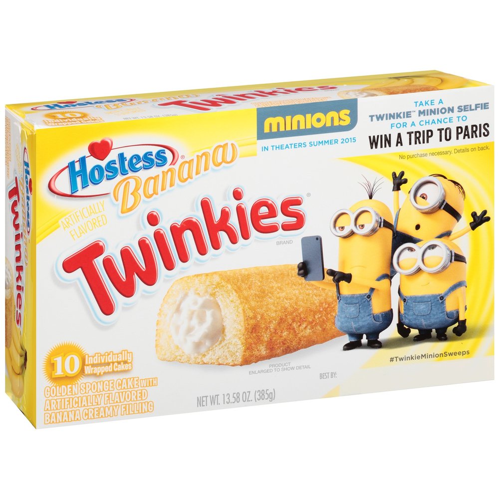 Twinkies Banana Creme (Banana Cream), 10-Pack (385 g)