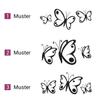 WANDKINGS Butterfly Wall Decals – Set of 3 – Design 3 / Color GOLB view 4