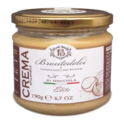 Sicilian Hazelnut Cream (40% Nut Content), 190 g