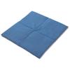 Grape Seed Pillow 40 x 40 cm, 4-Chamber, Large, Light Blue view 3