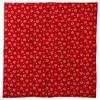 Rapeseed Seed Pillow 40 x 40 cm, 4-Chamber, Large Hearts Red view 1