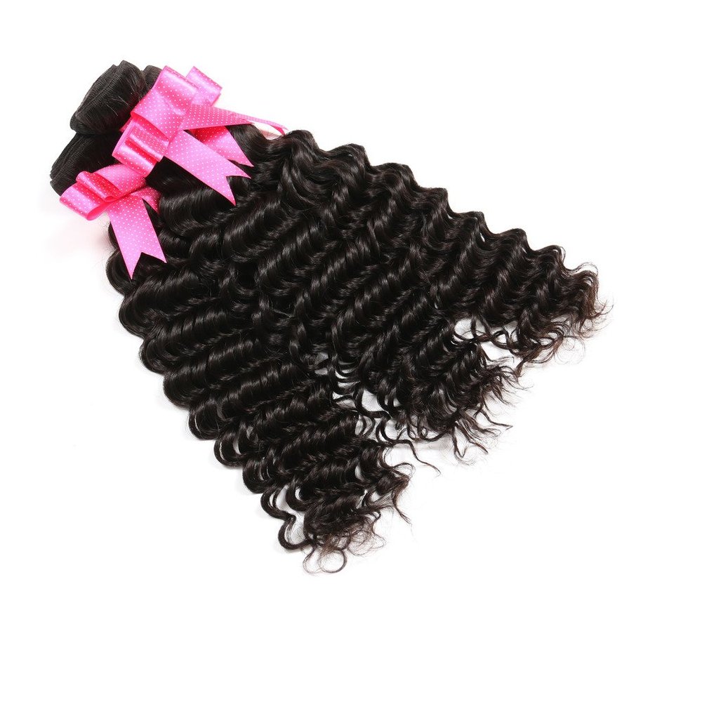 YanT HAIR Extensions, 16 in & 18 in & 18 in, Natural Black, 3 pcs