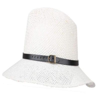 Horka Nice Women's Reed Hat, White, Size 55