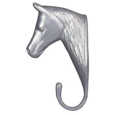 Horka Horse Head Bridle Hanger, Silver